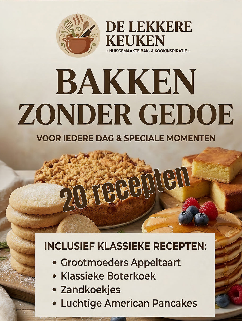 Bakken Zonder Gedoe – 20 Recepten die Altijd Lukken